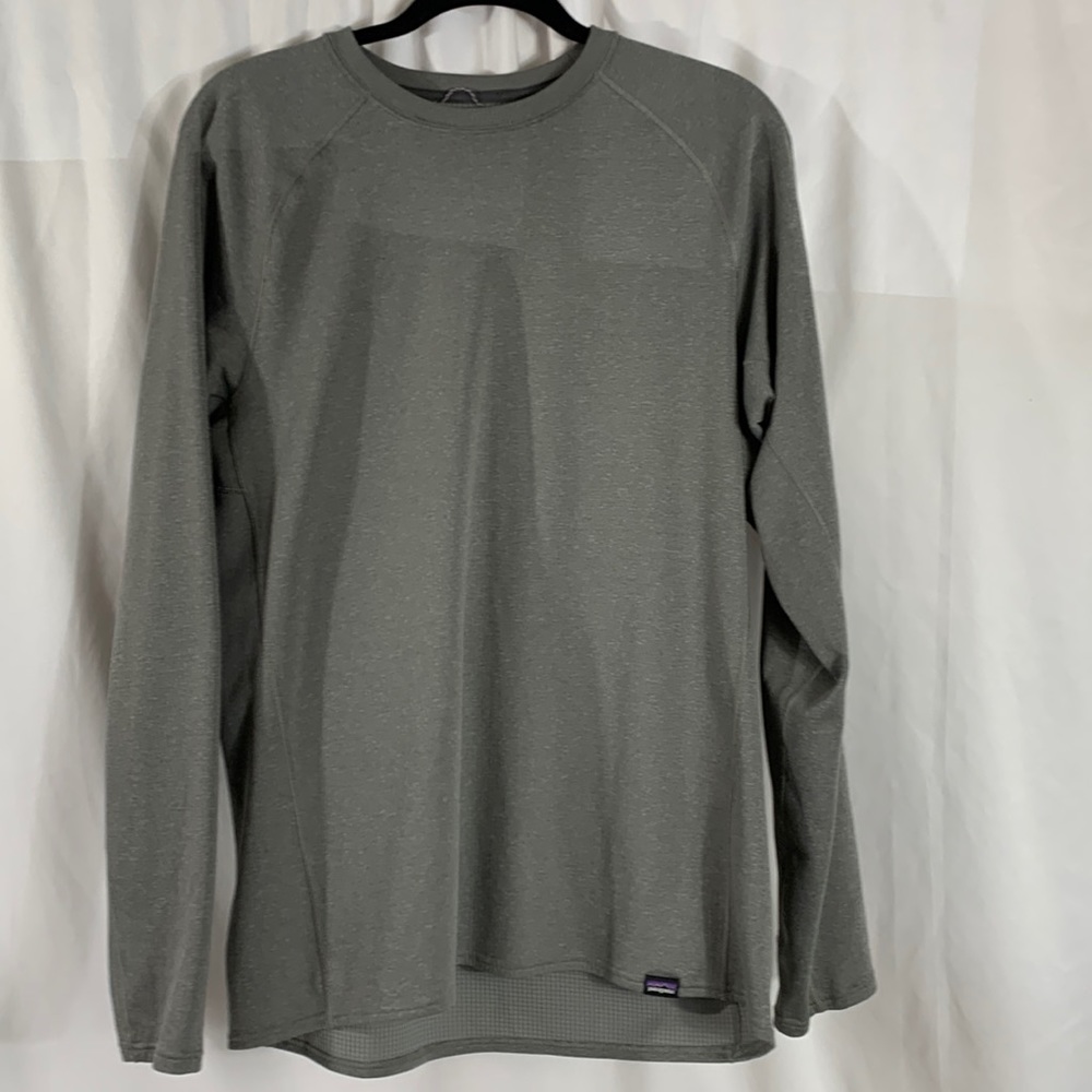 Patagonia Men´s Capilene Midweight Baselayer Long Sleeve Grey Size L NWOT